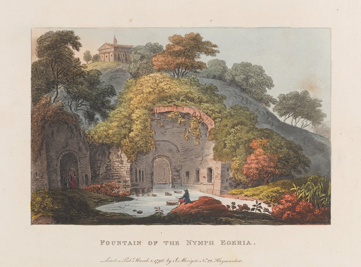 Fontaine de la nymphe Égérie - J. Merigot