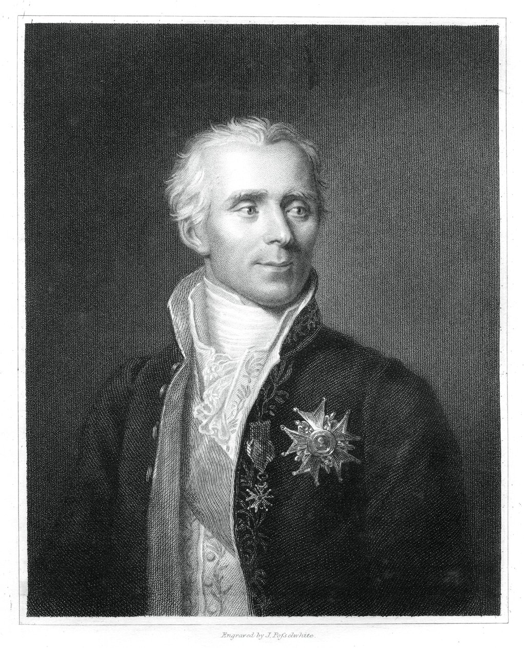 Pierre Simon Laplace, mathématicien et astronome français, 1833 - J. Posselwhite