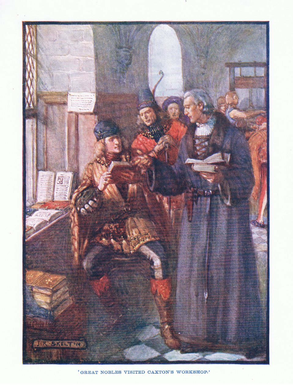 Les grands nobles visitaient l