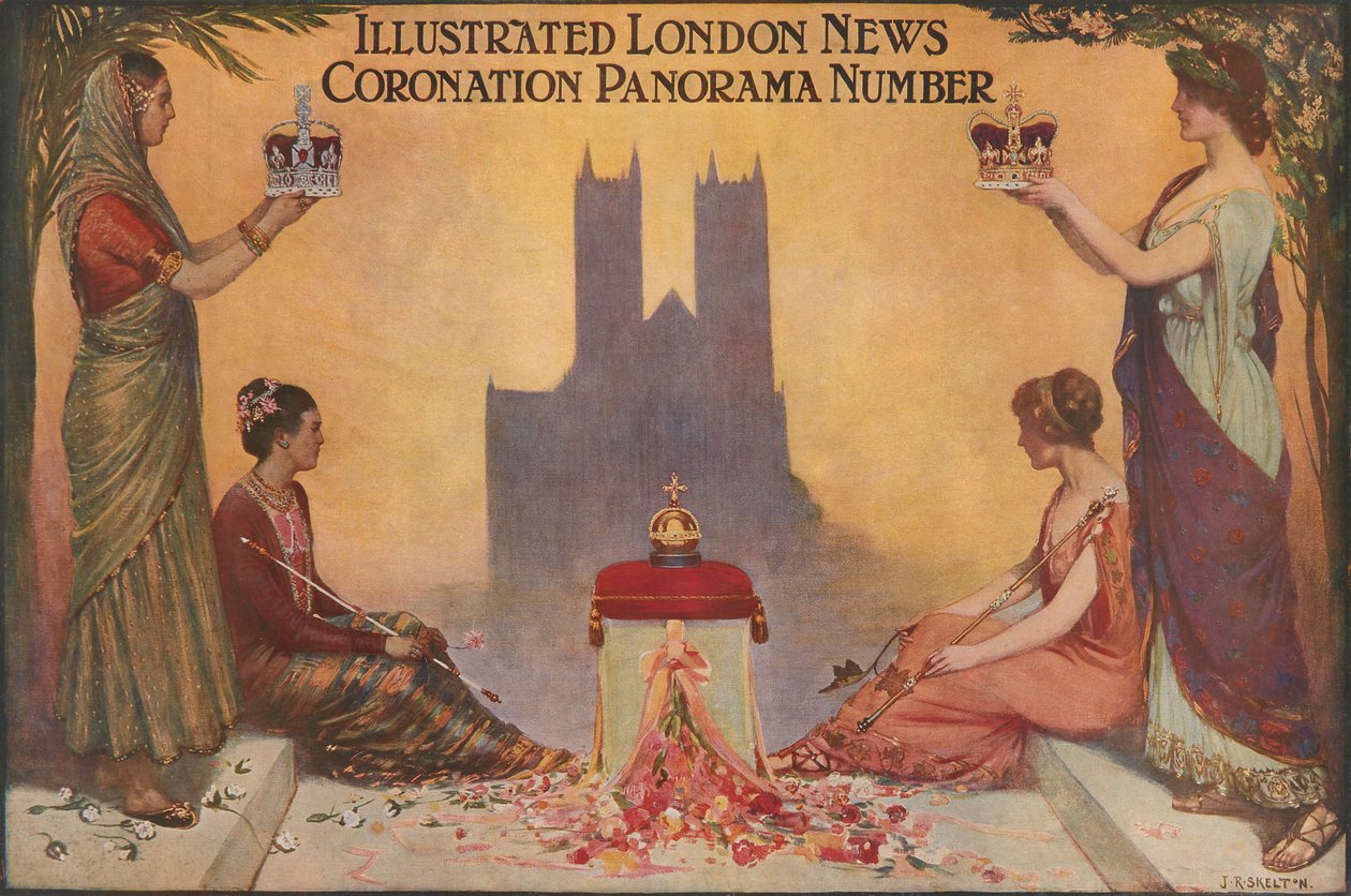Le couronnement du roi George V - J. R. Skelton