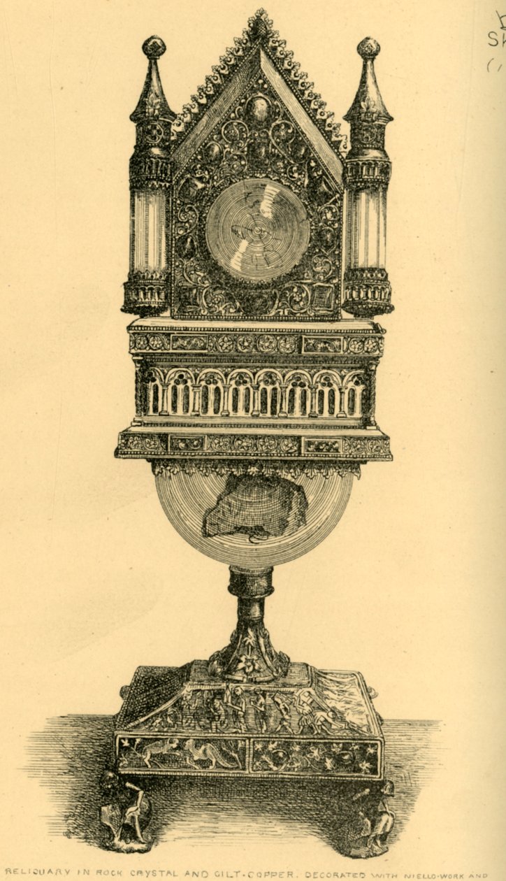 Reliquaire, début du 13ème siècle, 1881 - J. S. Goepel