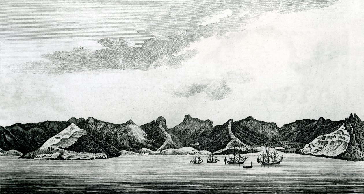 Vue de la baie de Cumberland sur l
