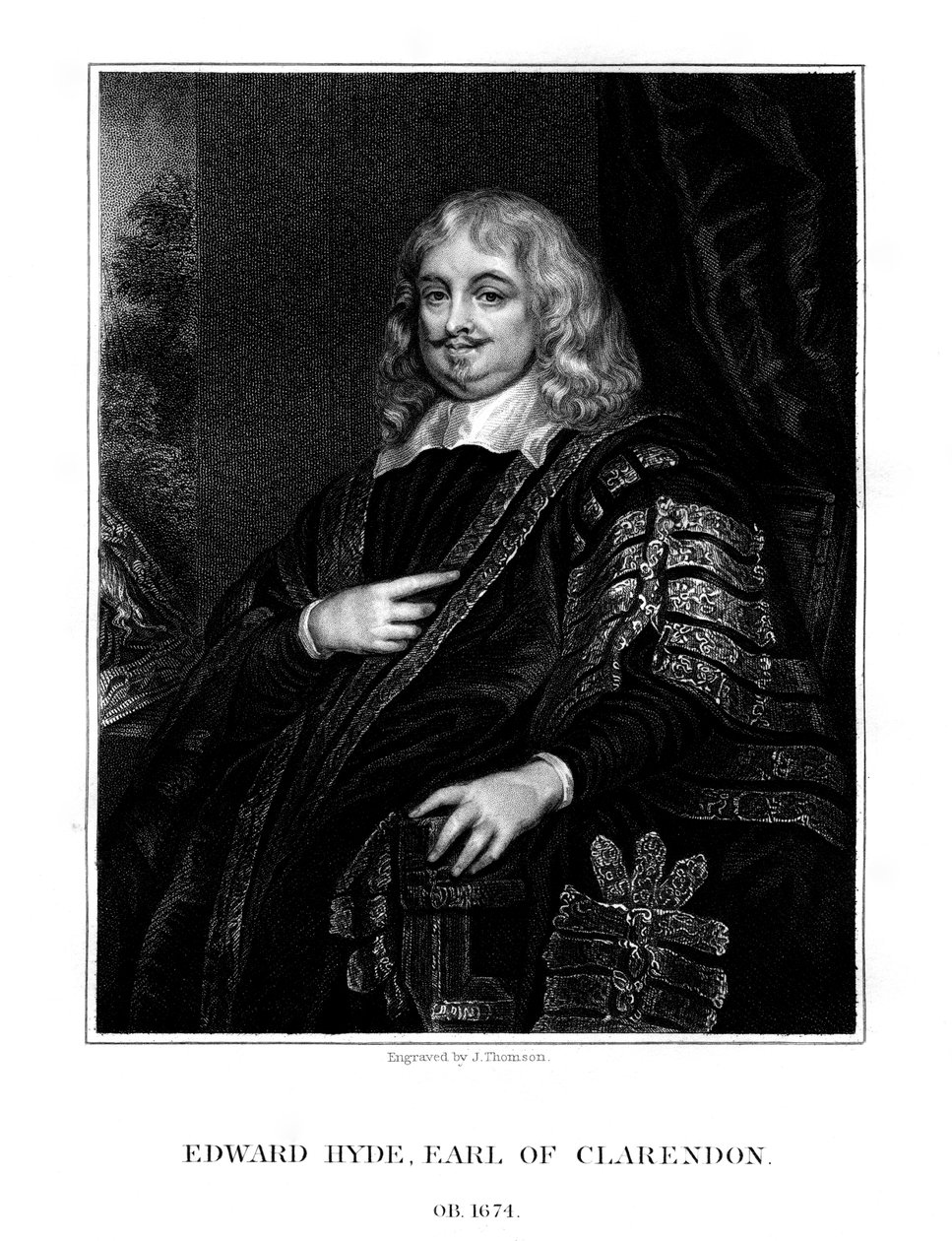 Edward Hyde, 1er comte de Clarendon, historien et homme d