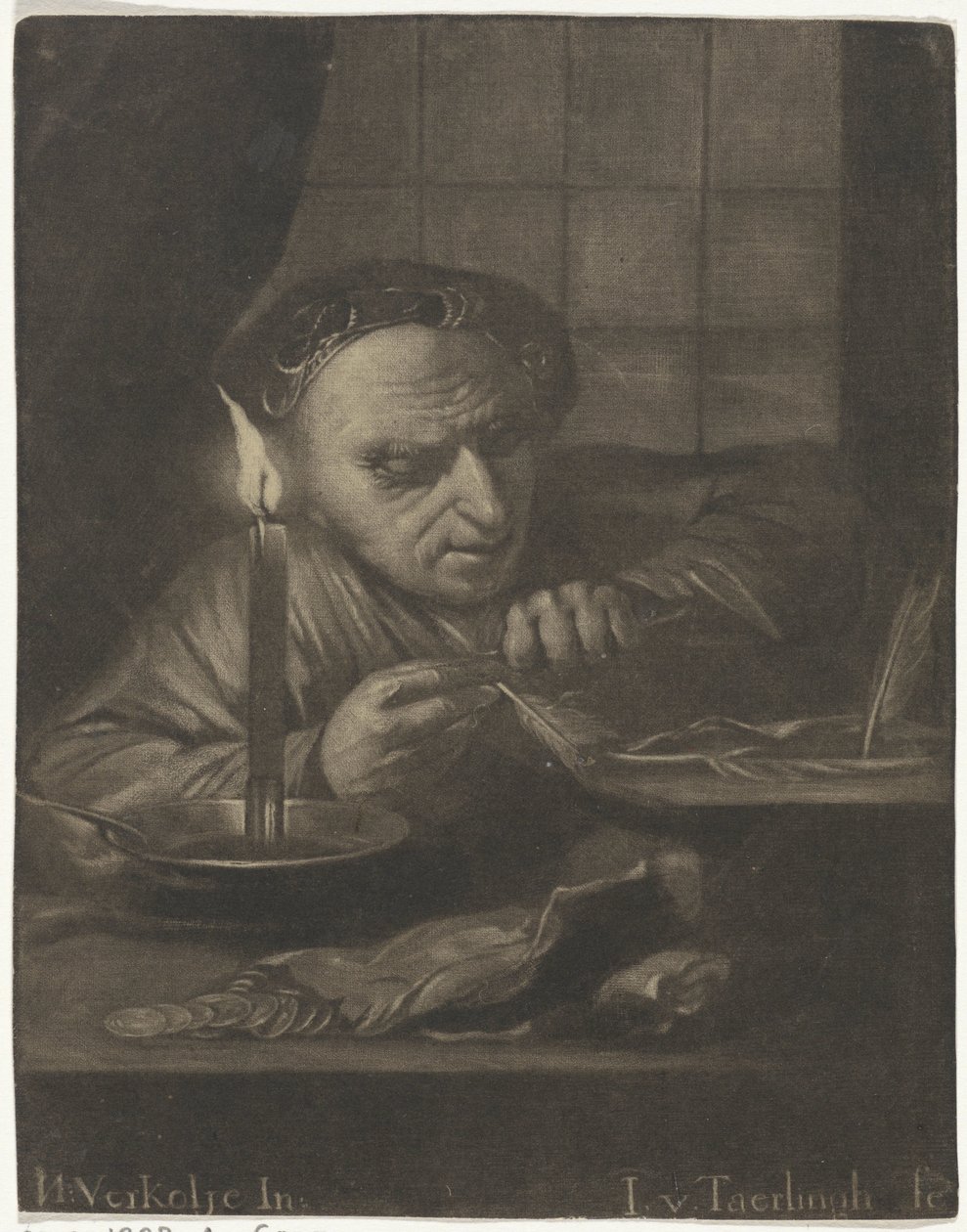 Tailleur de plumes - J. van Taerlingh