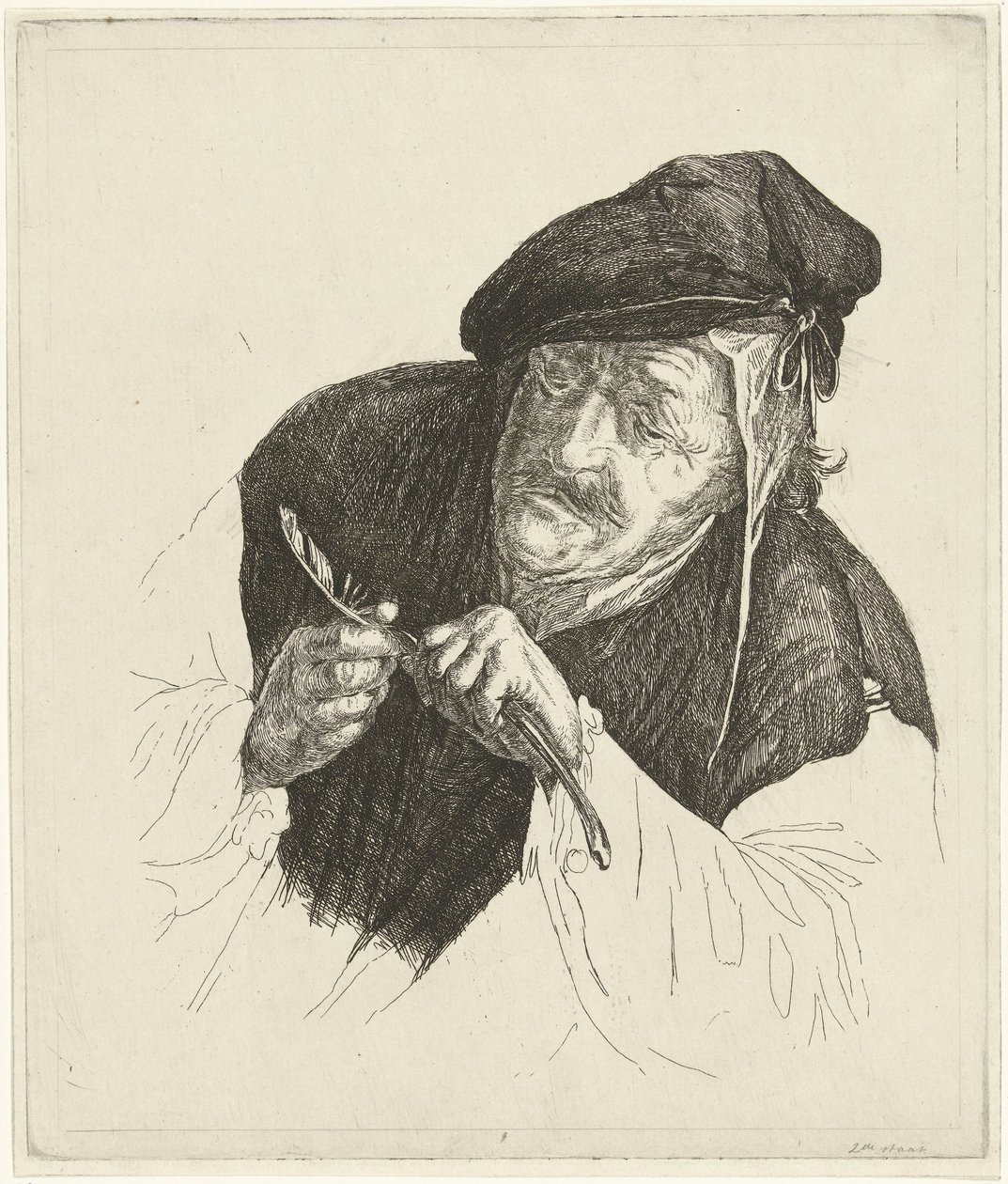 Homme divertissant son stylo - Jabes Heenck