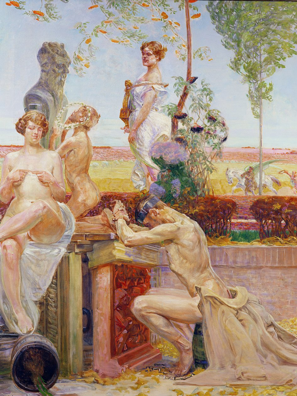 Figures allégoriques, 1913 - Jacek Malczewski