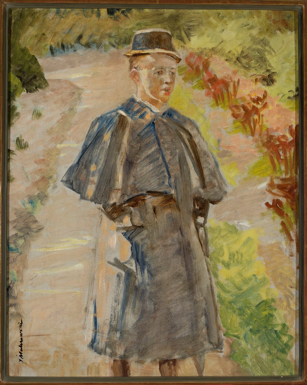 Garçon dans le jardin, esquisse (Rafał, fils de l