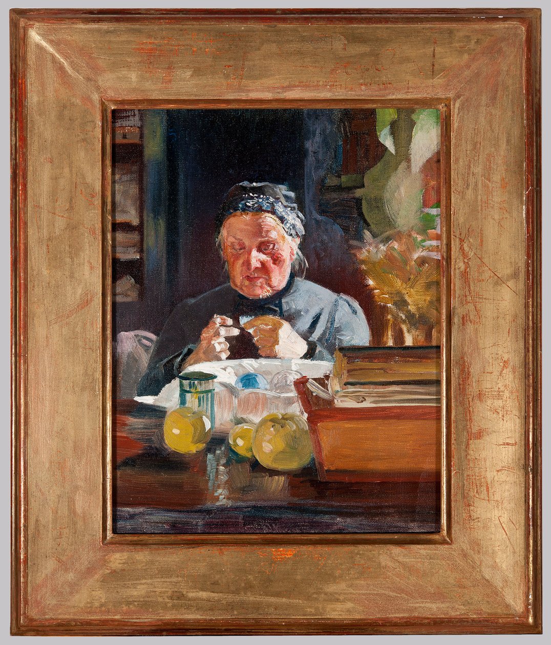 Femme à table, esquisse - Jacek Malczewski