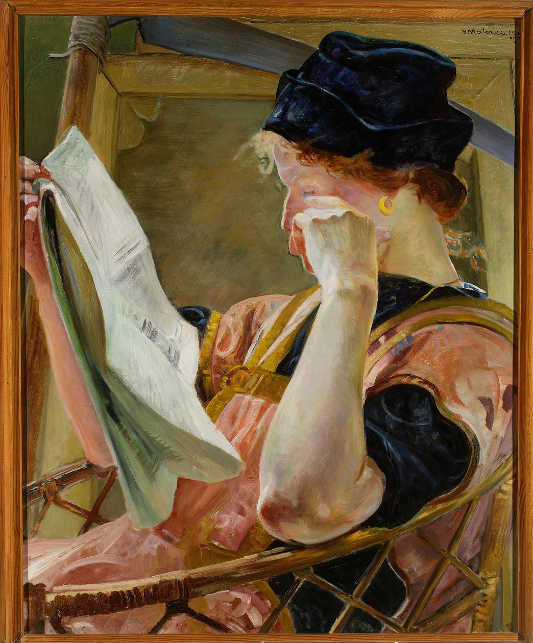 Modèle féminin - Jacek Malczewski