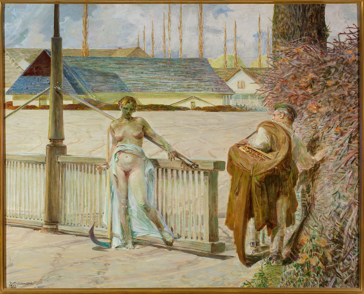 Ma vie - partie droite du triptyque - Jacek Malczewski