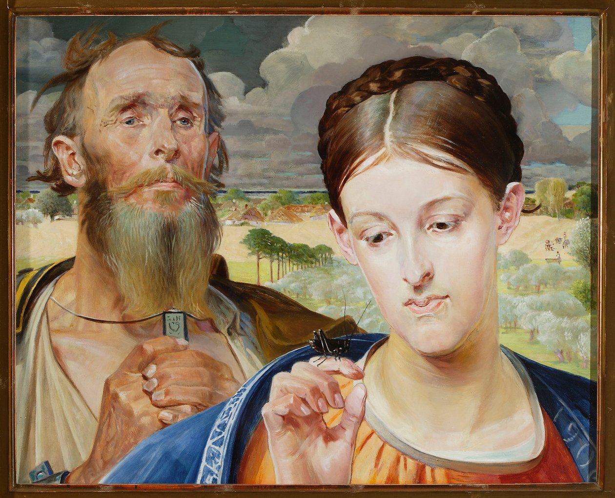 Musique - volet gauche du triptyque - Jacek Malczewski