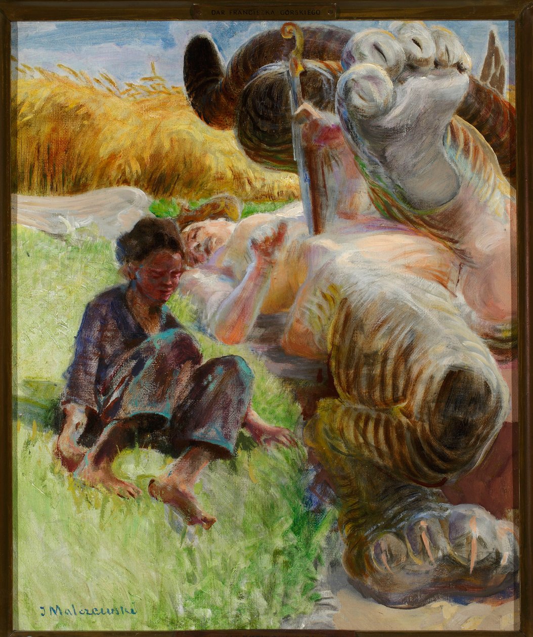Berger et harpie - Jacek Malczewski