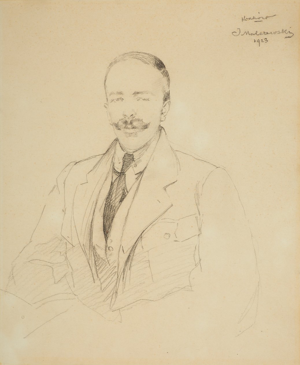 Portrait de Feliks Konopka (1888-1982) - Jacek Malczewski