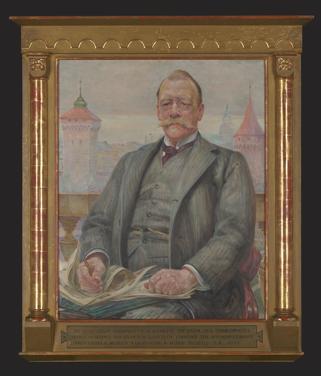 Portrait de Stanisław Tomkowicz - Jacek Malczewski