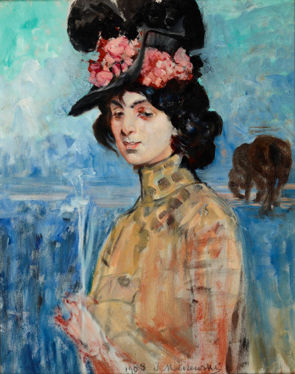 Portrait de Zofia Atteslander - Jacek Malczewski