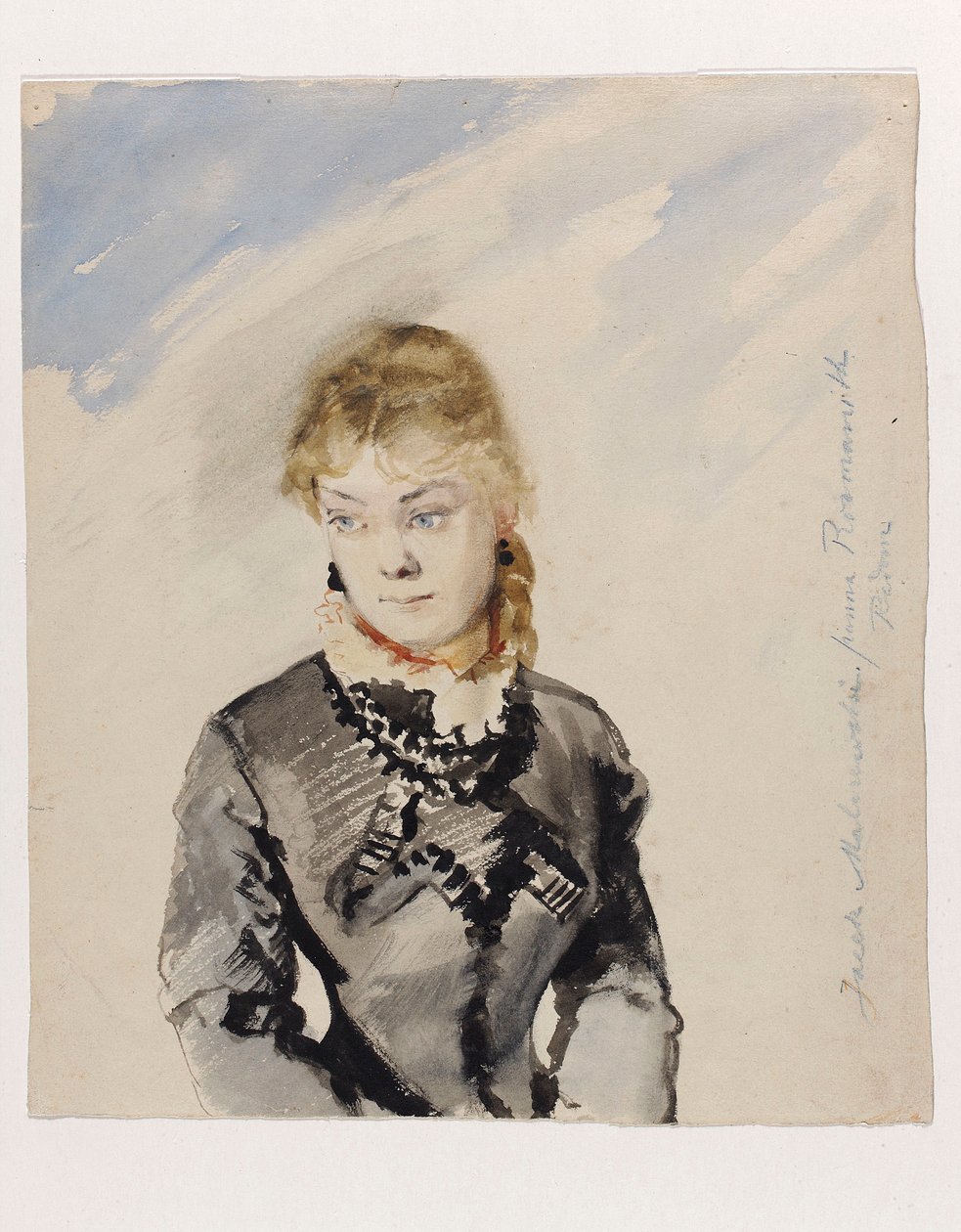 Portrait de Mademoiselle Rozmanith - Jacek Malczewski