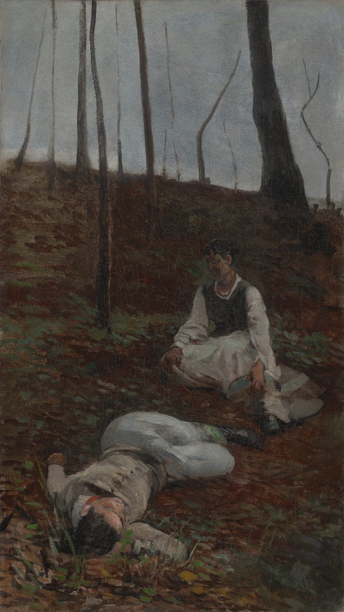 Scène tirée de « Balladyna » - Jacek Malczewski