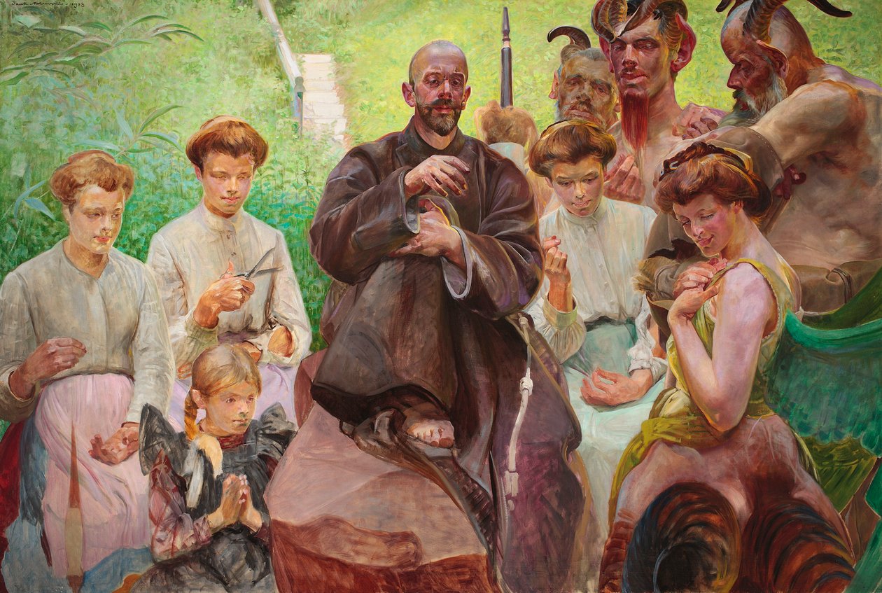 Saint François - Jacek Malczewski