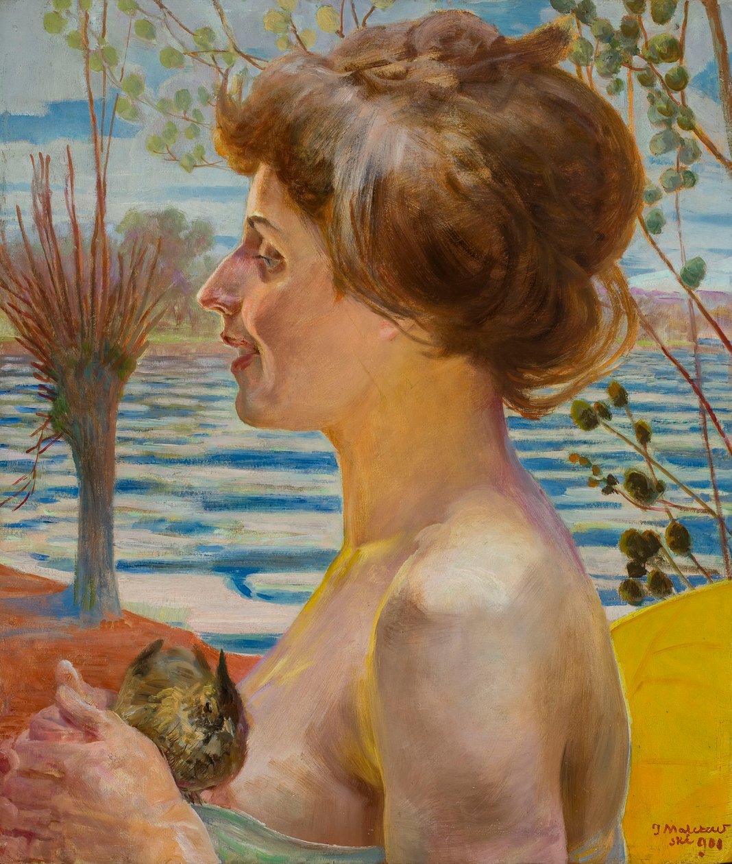 Le printemps - Jacek Malczewski