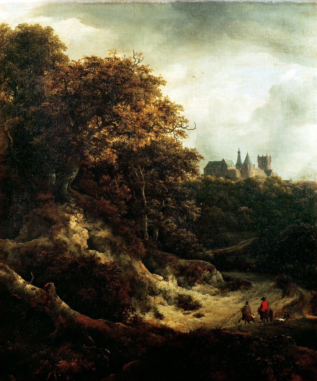 Château de Bentheim, 1651 - Jacob van Ruisdael