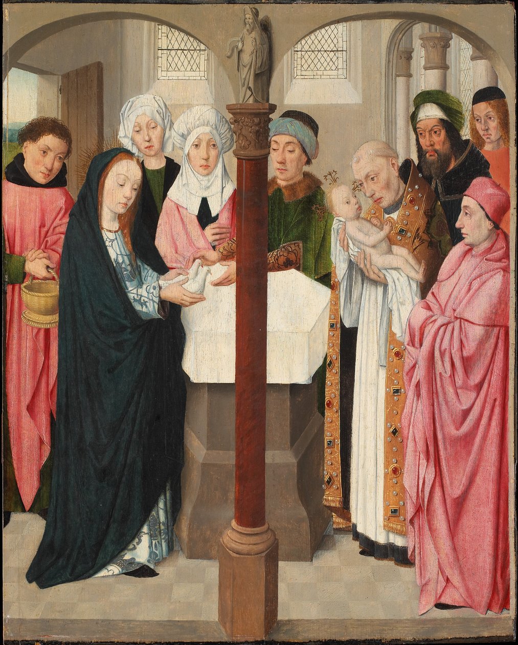 La présentation au temple, c.1490-1500 - Jacob Jansz.