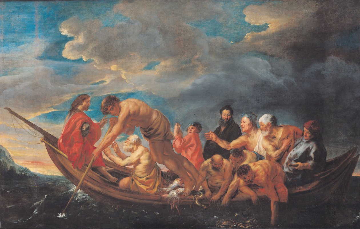 La Pêche miraculeuse, c.1640 - Jacob Jordaens