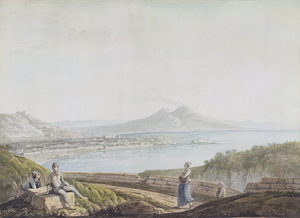 Naples depuis Posillipo - Jacob More