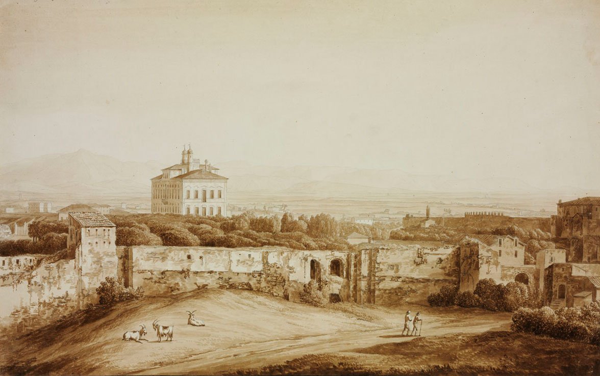 Villa Costaguto à Rome - Jacob-Philippe Hackert