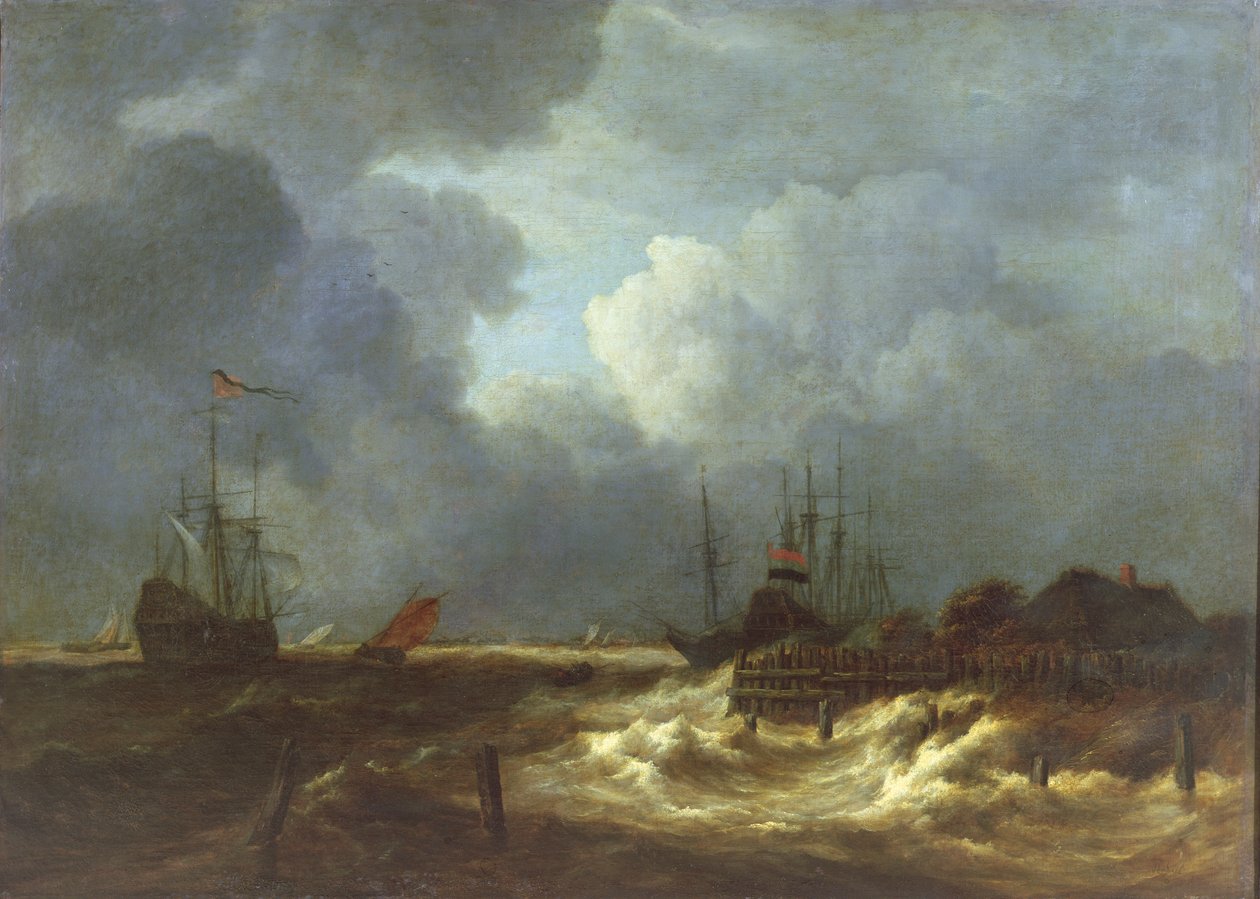 La Tempête - Jacob van Ruisdael