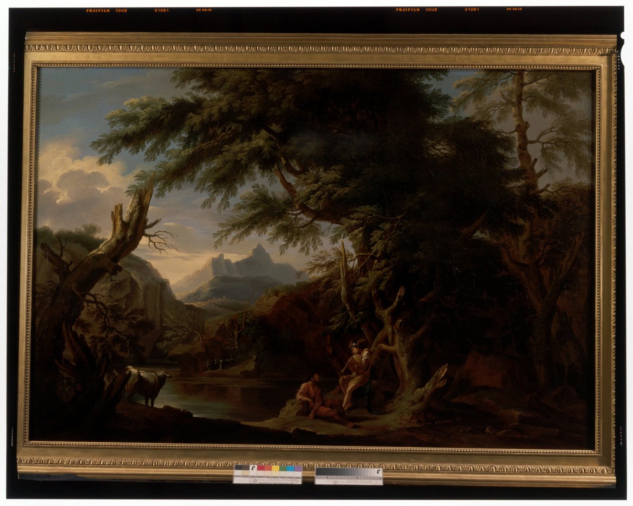 Une paire de paysages - Jacob Philippe Hackert