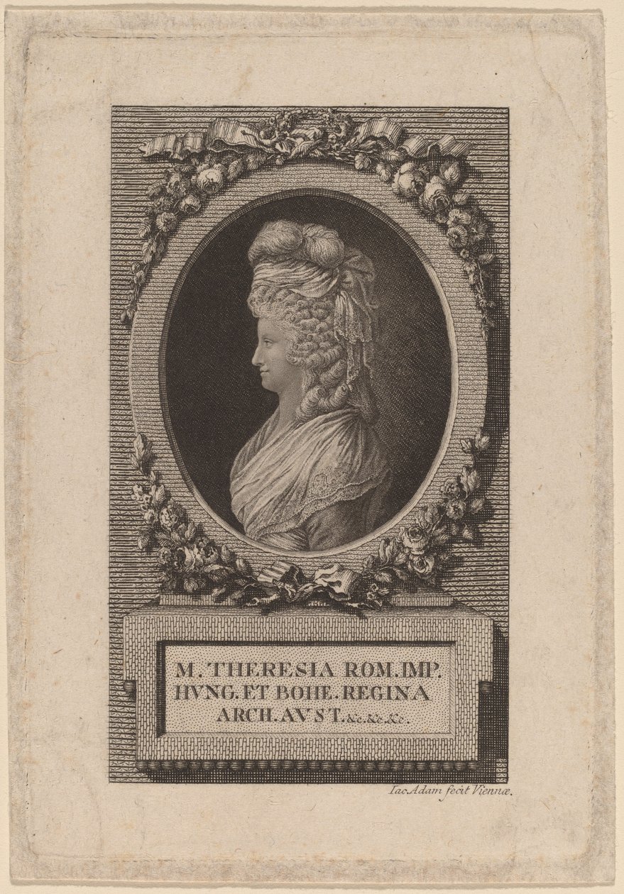 Marie-Thérèse, Impératrice du Saint-Empire romain - Jacob Adam