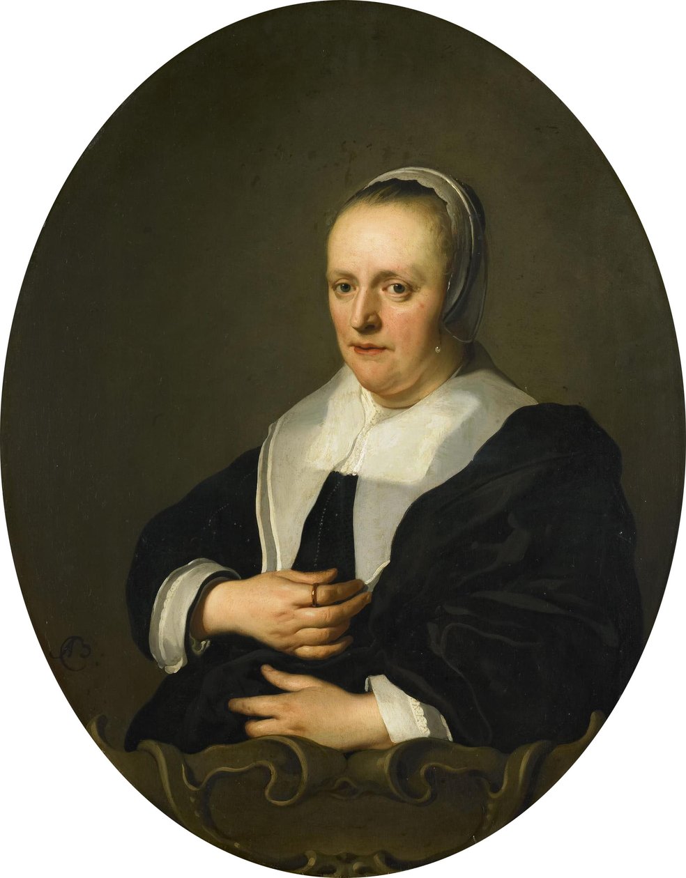 Portrait de Sara de Bie - Jacob Adriaensz Backer