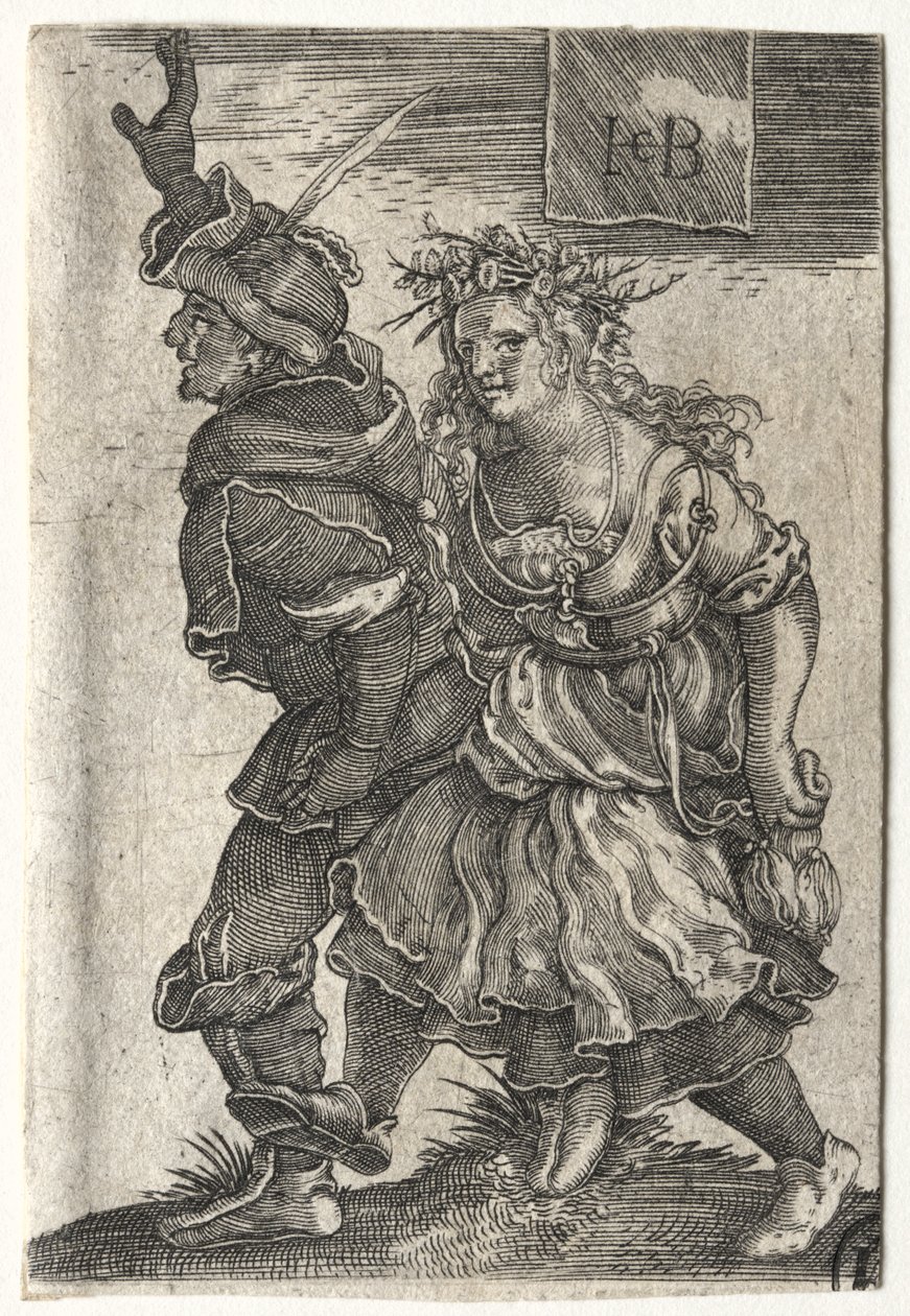 Un Couple de Paysans Dansant - Jacob Binck