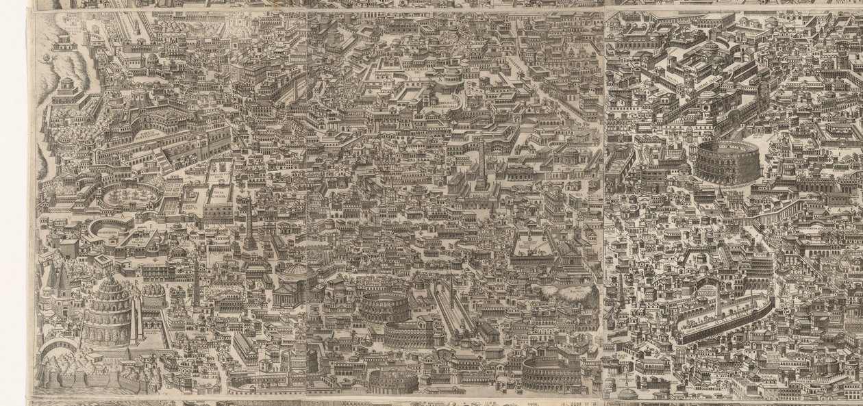 Plan de Rome à l