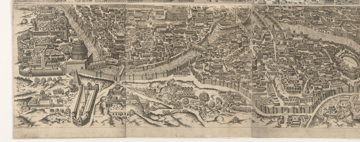 Plan de Rome à l