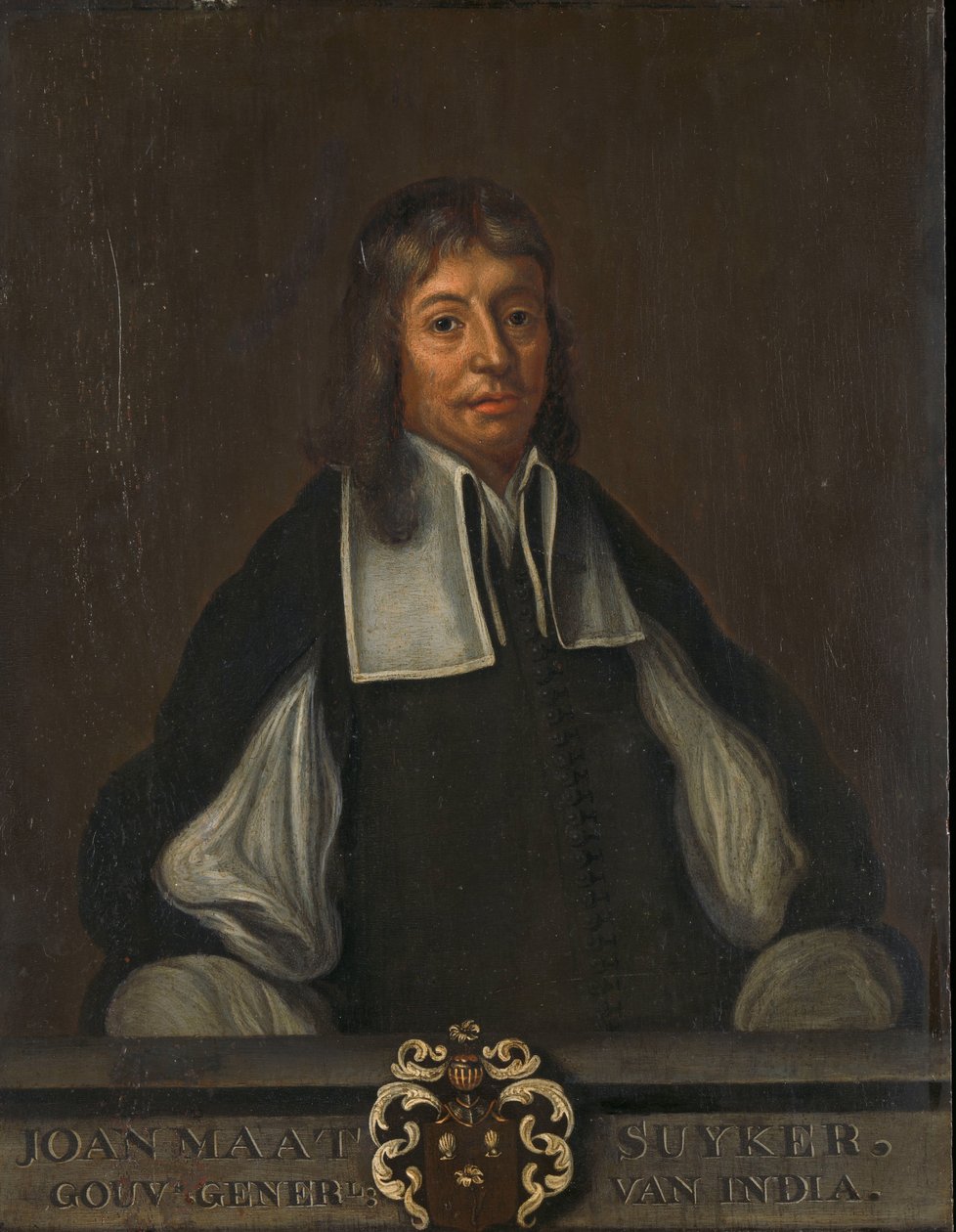 Portrait de Joan Maetsuyker, gouverneur général des Indes orientales néerlandaises - Jacob Coeman (copy after)