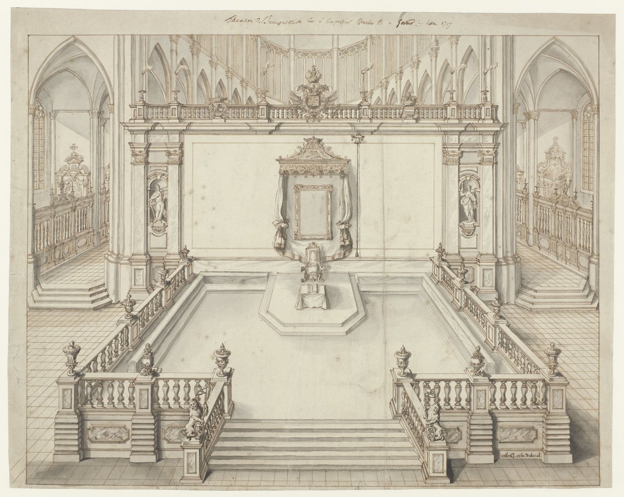 Salle du trône dans l