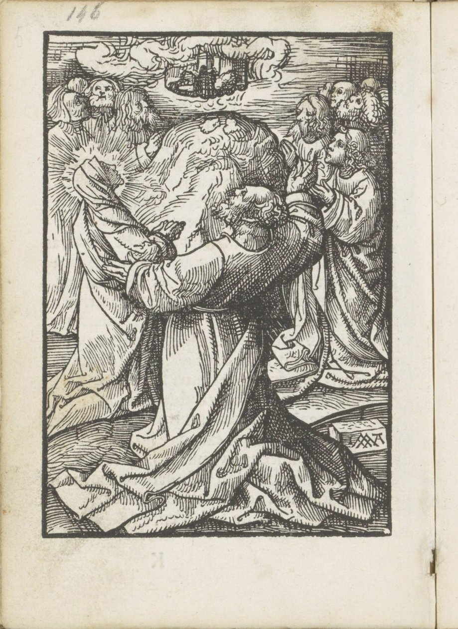 Ascension (La petite Passion) (série) - Jacob Cornelisz van Oostsanen