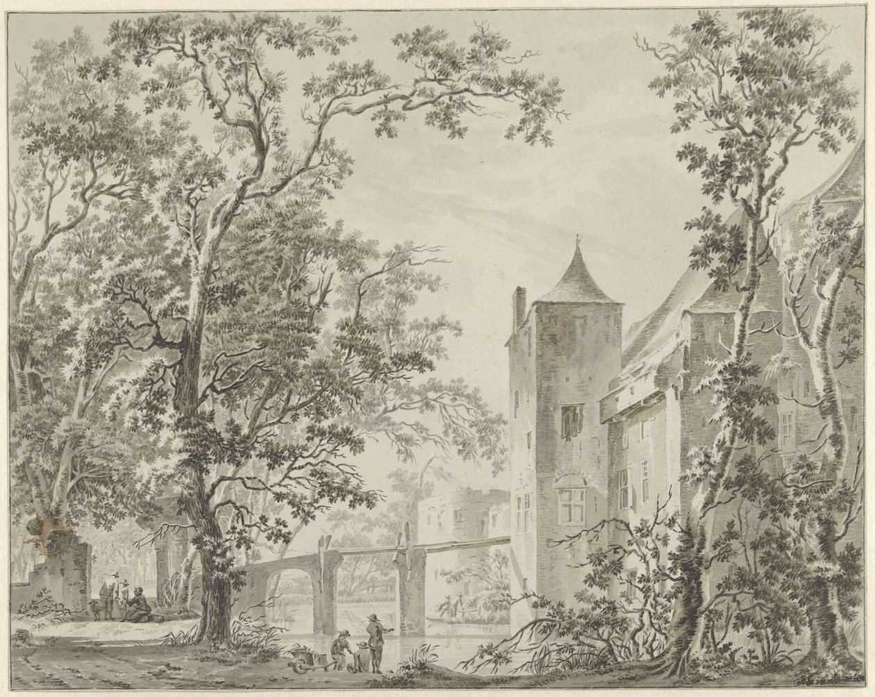 Le château de Haar près d