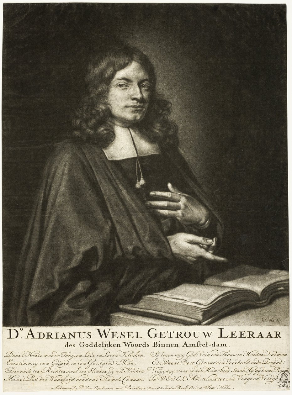Adrian Wesel, ecclésiastique à Amsterdam - Jacob Gole