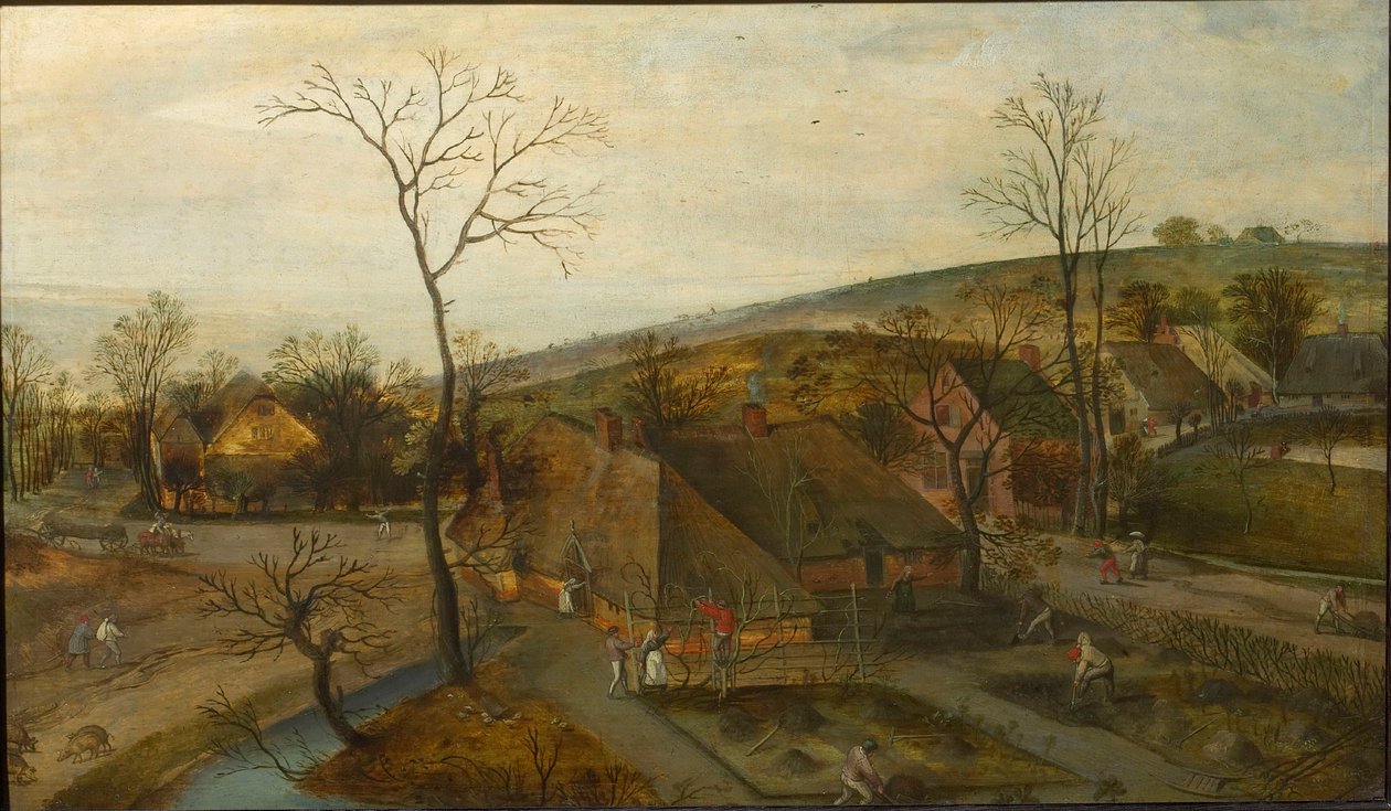 Les Quatre Saisons : Printemps, 1577 - Jacob Grimmer