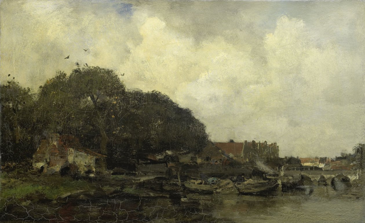 Vue du port - Jacob Henricus or Hendricus Maris