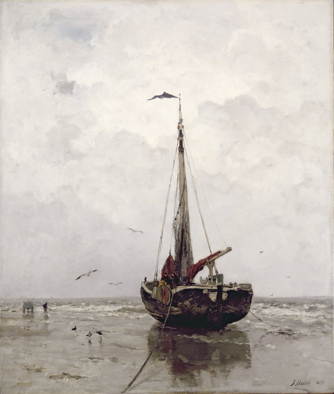 Le bateau de pêche - Jacob Henricus or Hendricus Maris