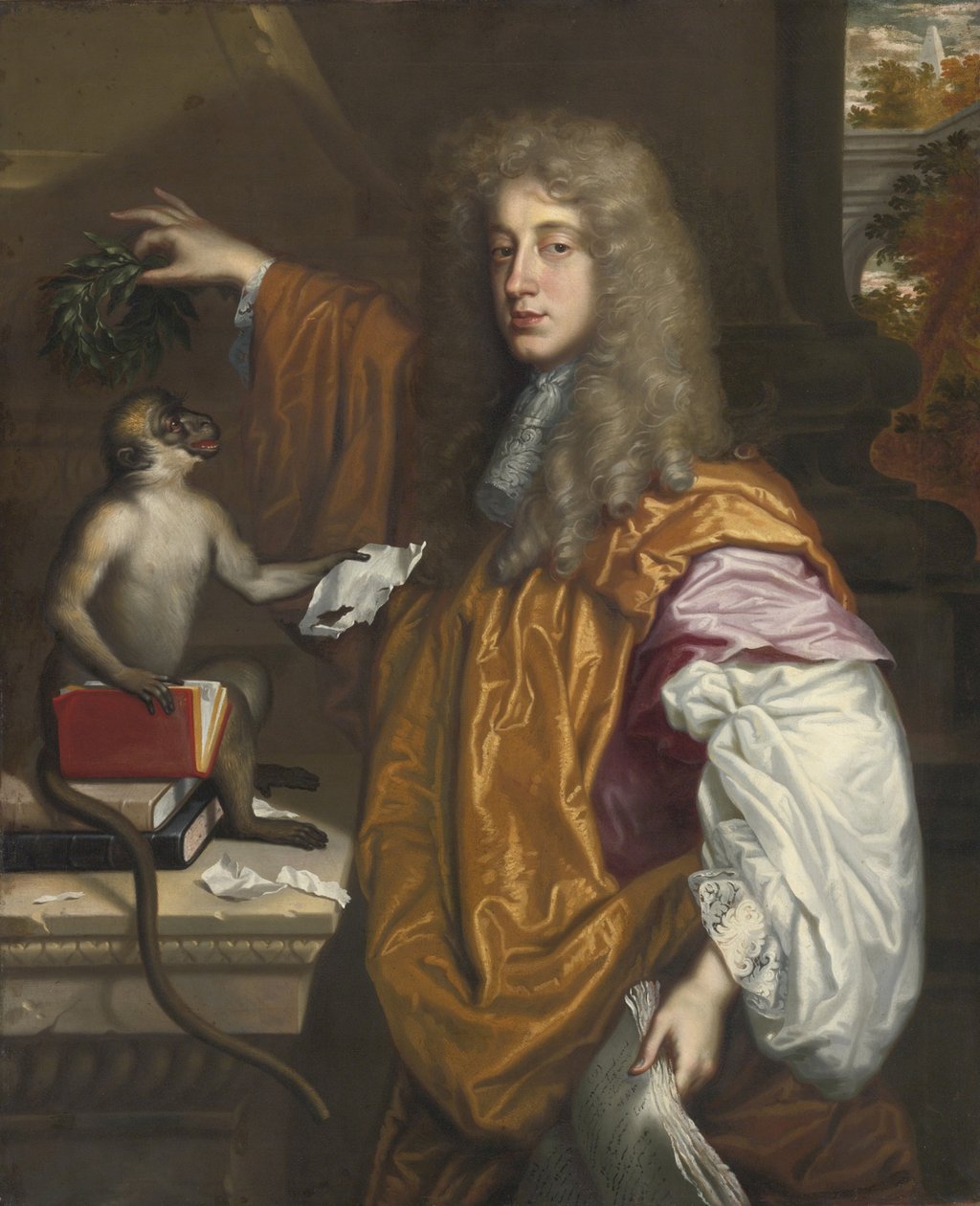 Portrait de John Wilmot, 2e comte de Rochester 1647-1680 - Jacob Huysmans