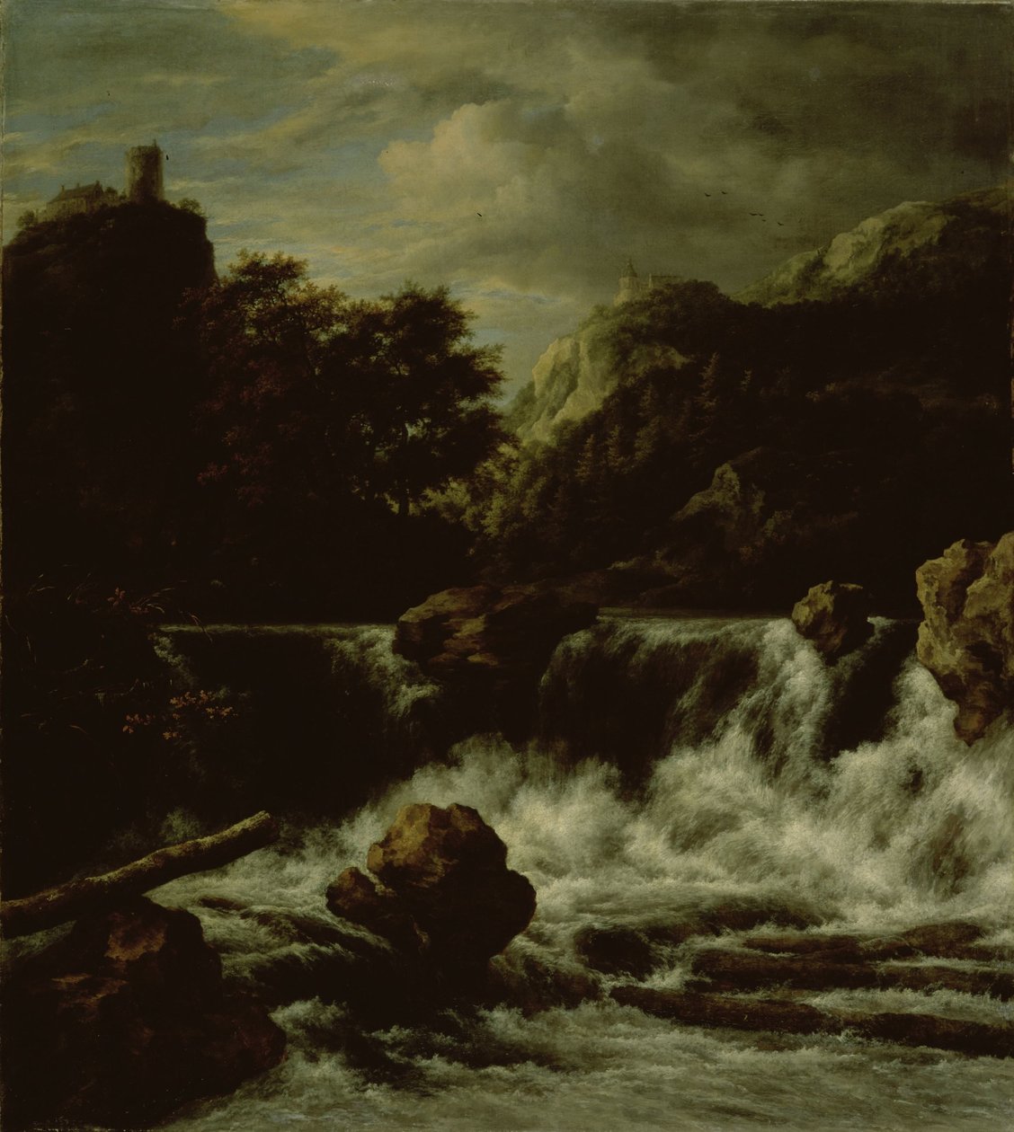Paysage Montagneux avec Cascade - Jacob van Ruisdael