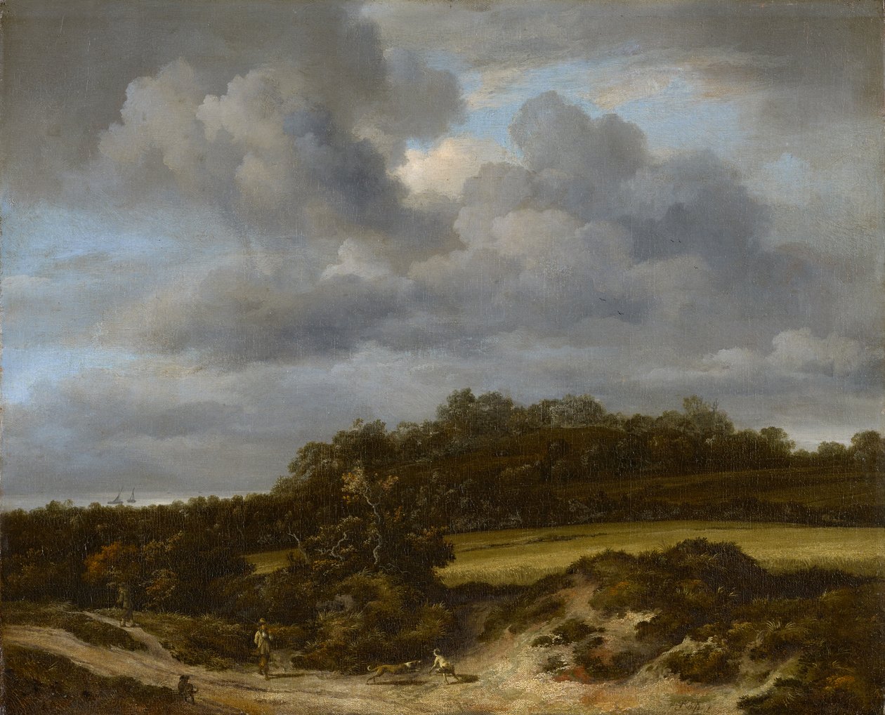 Champ de blé, 1660 - Jacob van Ruisdael