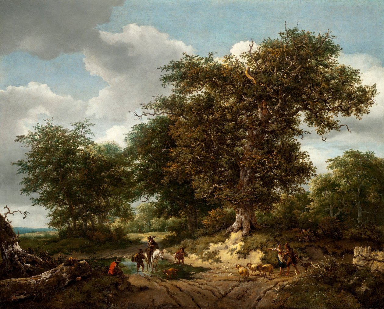 Le Grand Chêne - Jacob van Ruisdael