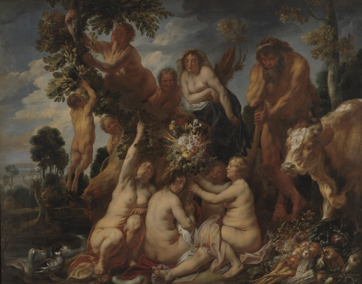 Achélous vaincu par Hercule. L