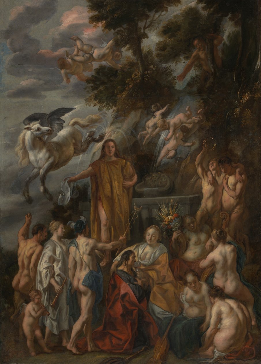 Allégorie du poète - Jacob Jordaens