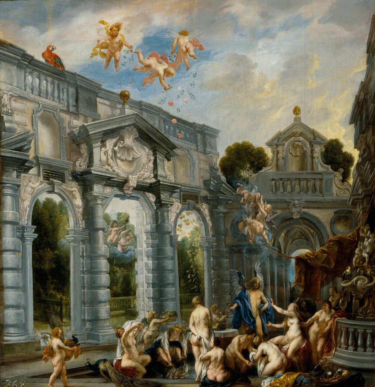 Amour et Psyché - Jacob Jordaens